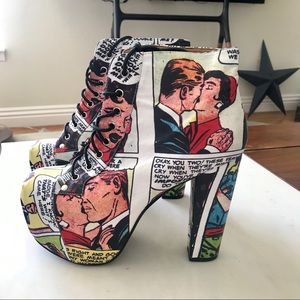 Jeffrey Campbell BlackMilk Size 8